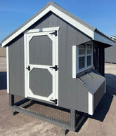 06X10 Quaker Combination Coop LP Panel Siding Located in Mankato Minnesota