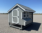 06X12 Quaker Combination Coop LP Panel Siding Located in Kimball Minnesota