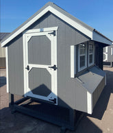 06X12 Quaker Combination Coop LP Panel Siding Located in Benson Minnesota