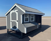 06X12 Quaker Combination Coop LP Panel Siding Located in Benson Minnesota