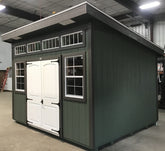 10X12 Modern Backyard Shed Package Located in Tomah Wisconsin