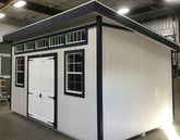 10X16 Modern Backyard Shed Package Located in Cannon Falls Minnesota