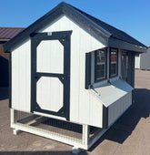 06X12 Quaker Combination Coop LP Panel Siding Located in St. Cloud Minnesota