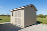 10X12 With Wood Panel Siding ** Roofline - 5/12 Ranch Gable** Located in Alexandria Minnesota
