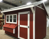 8X12 Free Range Coop Located in Deerwood Minnesota