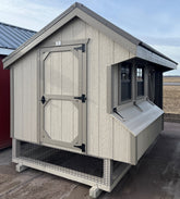 06X12 Quaker Combination Coop LP Panel Siding Located in Milbank South Dakota JCT 15 & 12