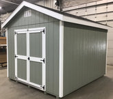 10X12 With Wood Panel Siding ** Roofline - 5/12 Ranch Gable** Located in Mobridge South Dakota