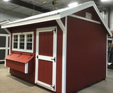 10X12 Free Range Coop Located in Marshall Minnesota