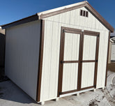 10X12 Basic Backyard Shed Located in Mankato Minnesota