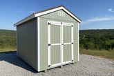 08X12 Basic Backyard Shed Located in Ashland Wisconsin