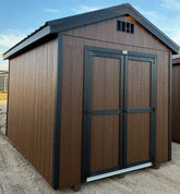 08X12 Basic Backyard Shed Located in Milbank South Dakota