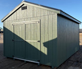 12X16 Basic Backyard Shed Located in Milbank South Dakota