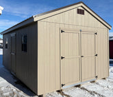 12X20 Basic Backyard Shed Located in Milbank South Dakota