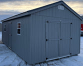 12X24 Basic Backyard Shed Located in Milbank South Dakota (Titan)