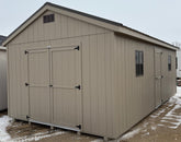 12X24 Basic Backyard Shed Located in Milbank South Dakota (Titan)