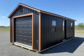 12X24 Steel Garage Located in Yankton South Dakota