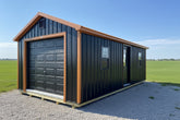 12X24 Ranch Garage Located in Tomah Wisconsin