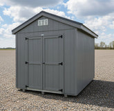 08X12 Basic Backyard Shed Located in Milbank South Dakota (Titan)