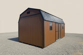 10X20 Basic Backyard Shed Located in Milbank South Dakota (Titan)