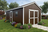 12X24 Basic Backyard Shed Located in Milbank South Dakota (Titan)