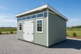 10X16 Modern Backyard Shed Package Located in Alexandria Minnesota