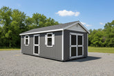 12x24 Ranch Gable Shed Located in Milbank South Dakota