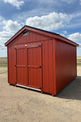 10X12 Basic Backyard Shed Located in Milbank South Dakota