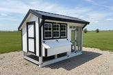 06X12 Combination Coop Located in Milbank South Dakota