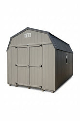 10X16 Basic Backyard Shed Located in Milbank South Dakota