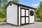 10X12 With Wood Panel Siding Located in Britton South Dakota