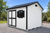 10X12 With Wood Panel Siding Located in Kimball Minnesota