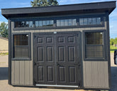 10X12 Modern Backyard Shed Package Located in Brainerd Minnesota