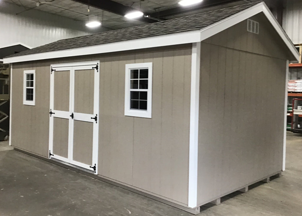 10X20 5/12 Ranch Gable Style Woodshed Located in Sioux Falls South Dakota PETERBILT