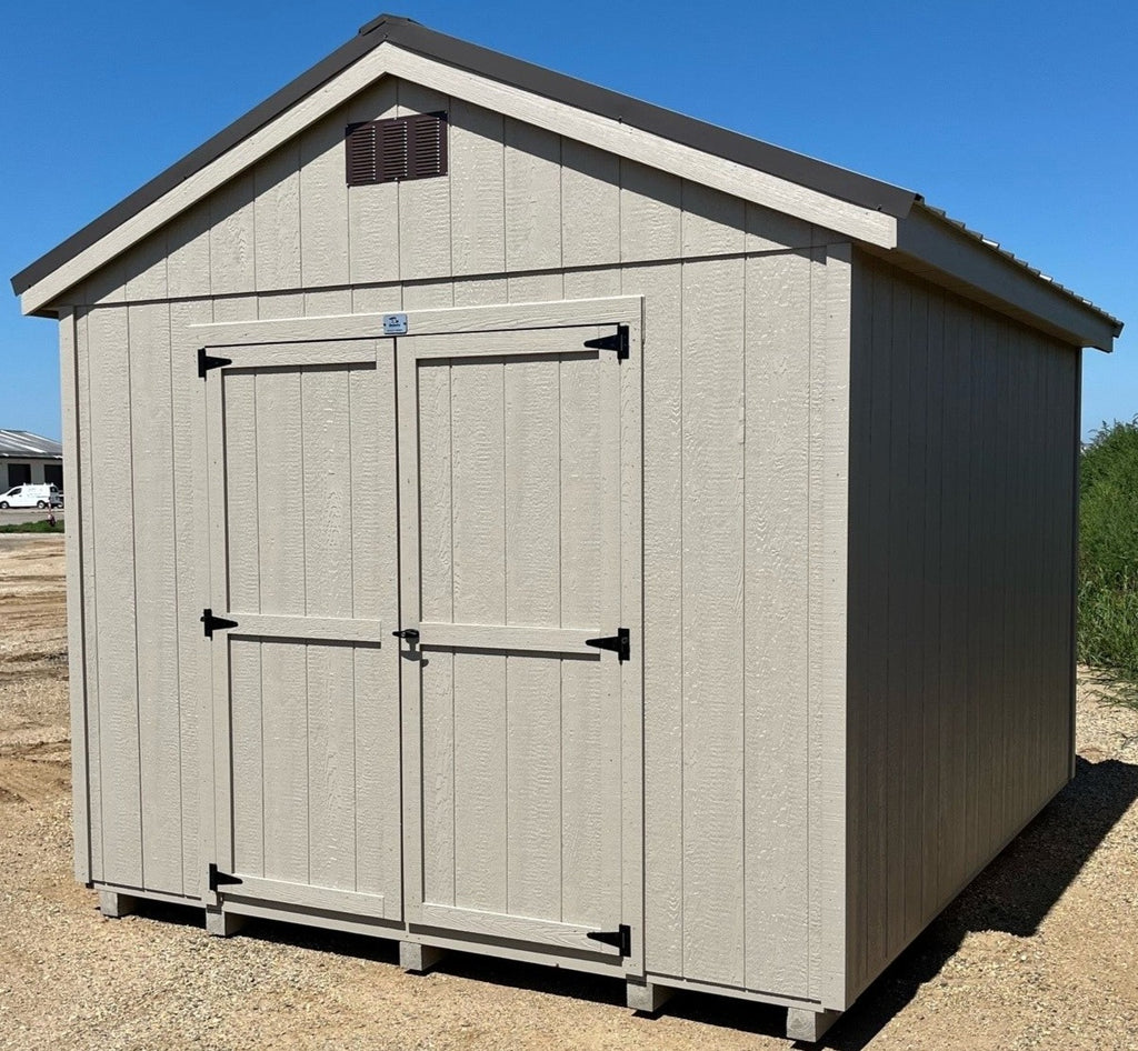 10X12 Utility Ranch Wood Panel Shed Located in Sioux Falls South Dakota