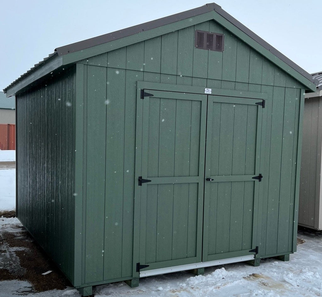 10X12 Utility Ranch Wood Panel Shed Located in Madison South Dakota