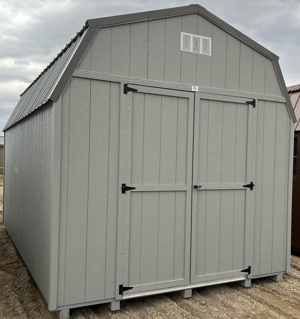 10X16 Utility High Barn Wood Panel Shed Located in Brownton Minnesota