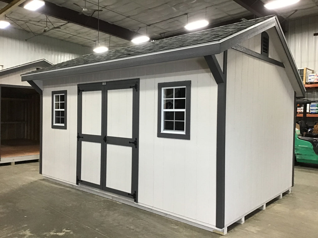 10X16 Everyday Backyard Shed Package with Wood Panel Siding Located in Sioux Falls South Dakota SHIRLEY AVE