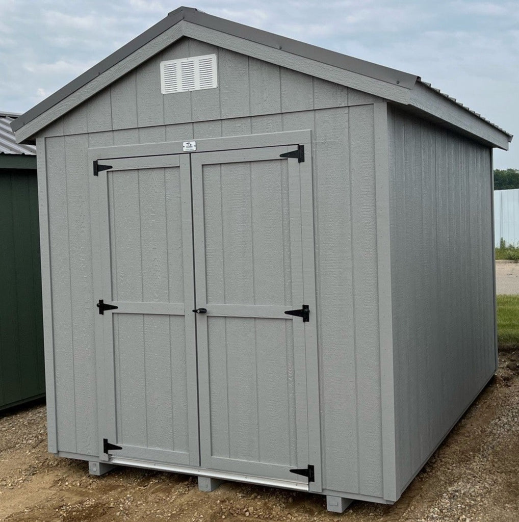 08X12 Utility Ranch Wood Panel Shed Located in Madison South Dakota