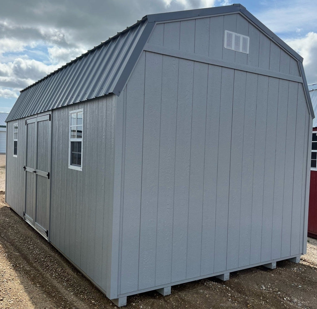 10X20 Utility High Barn Wood Panel Shed Located in Sisseton South Dakota