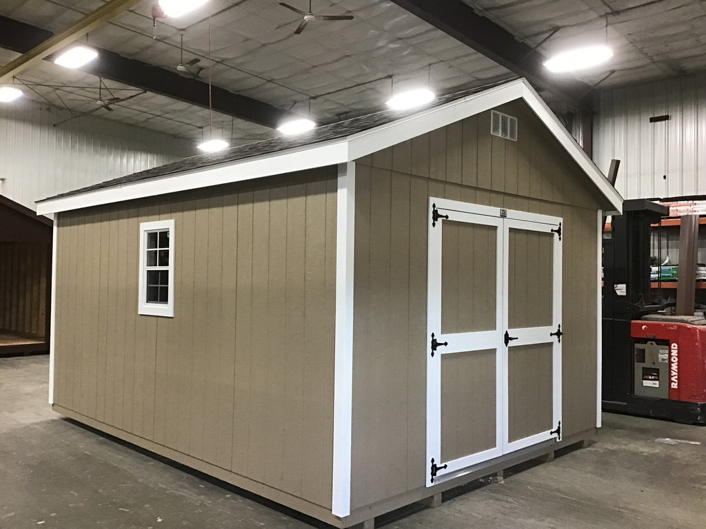 12X16 With Wood Panel Siding ** Roofline - 5/12 Ranch Gable** Located in Ham Lake Minnesota