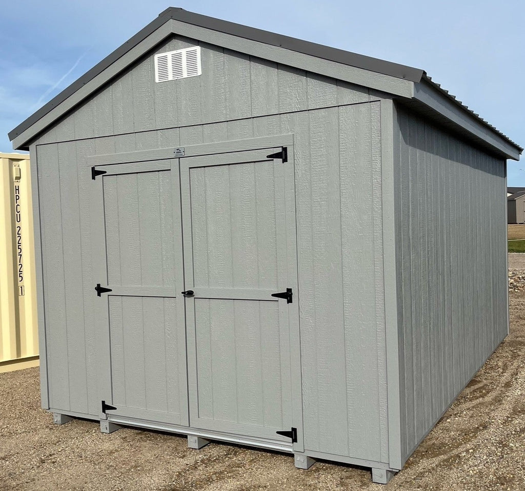 10X16 Utility Ranch Wood Panel Shed Located in Sisseton South Dakota