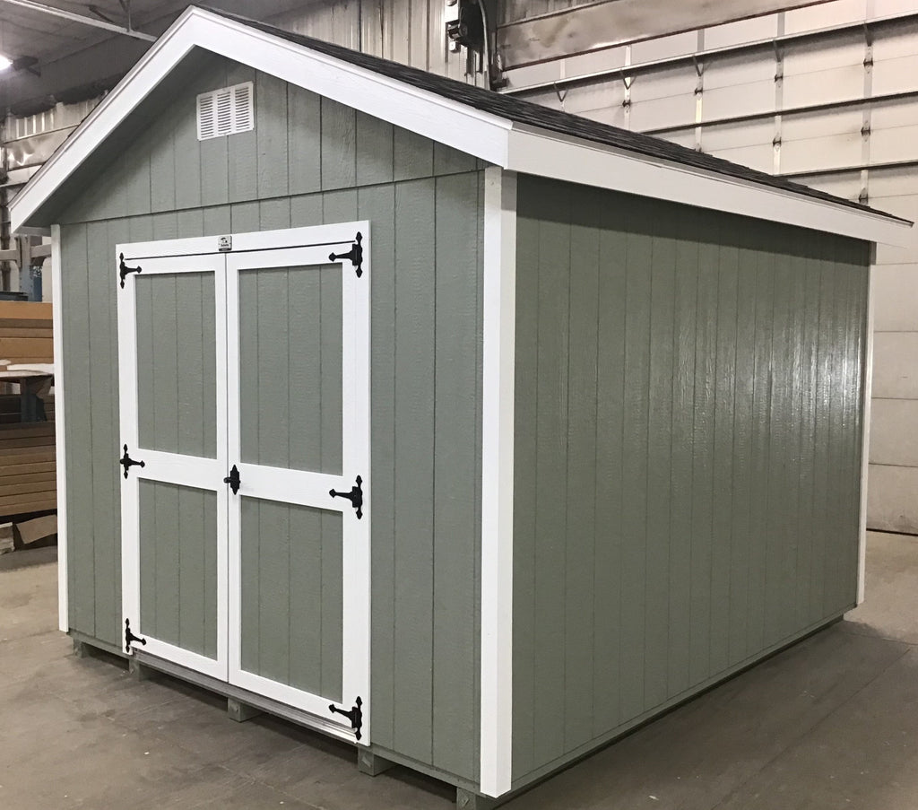 10X12 With Wood Panel Siding ** Roofline - 5/12 Ranch Gable** Located in Milbank South Dakota