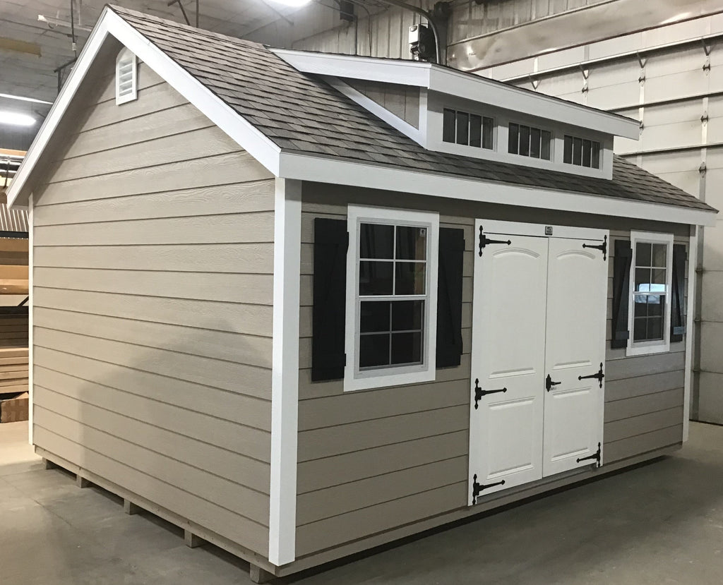 12X16 Garden Shed Package With Wood Lap Siding Located in Milbank South Dakota