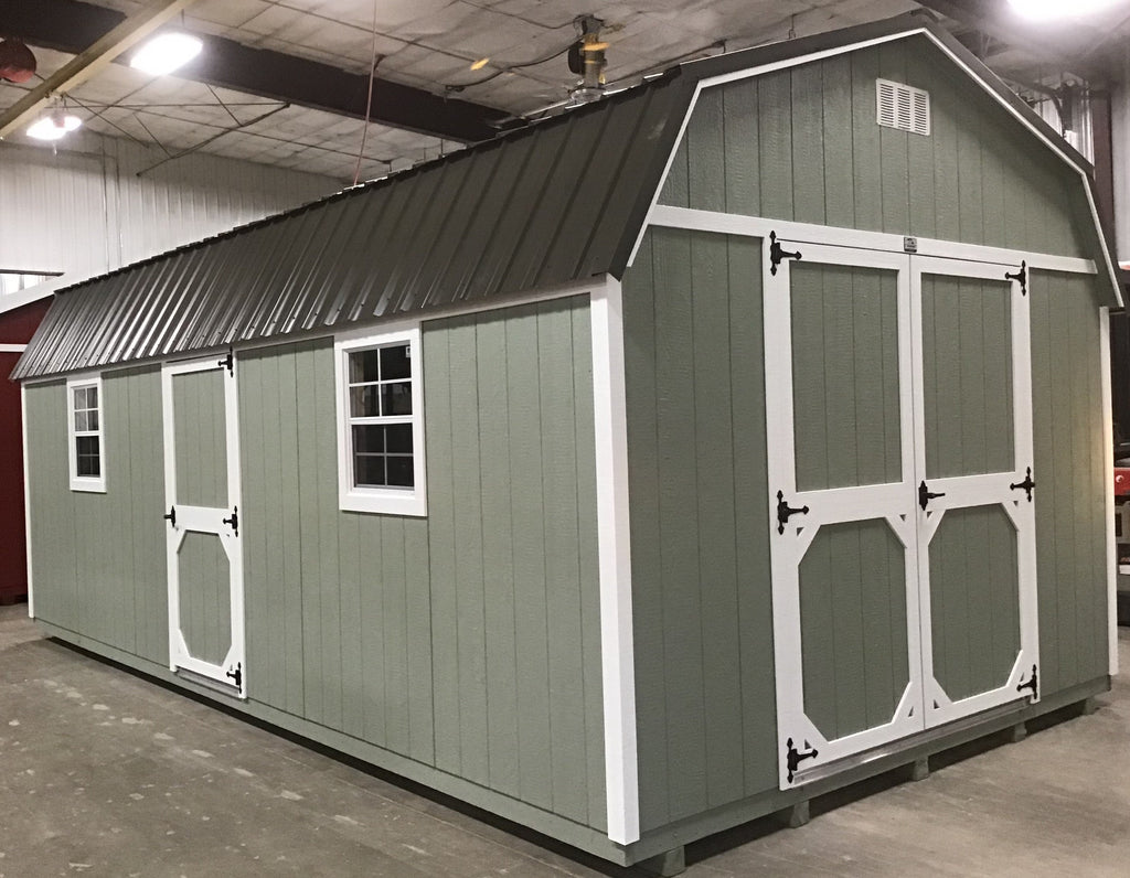 12X24 Everyday Backyard Shed Package XL With Wood Panel Siding Located in Watertown South Dakota NAPA