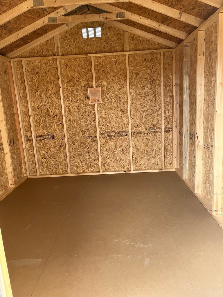 10X12 Utility Ranch Wood Panel Shed Located in Volga South Dakota
