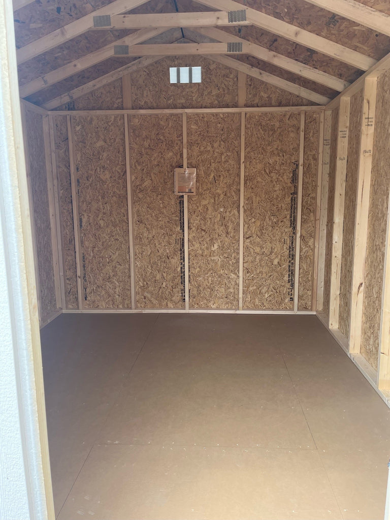 10X12 Utility Ranch Wood Panel Shed Located in Volga South Dakota