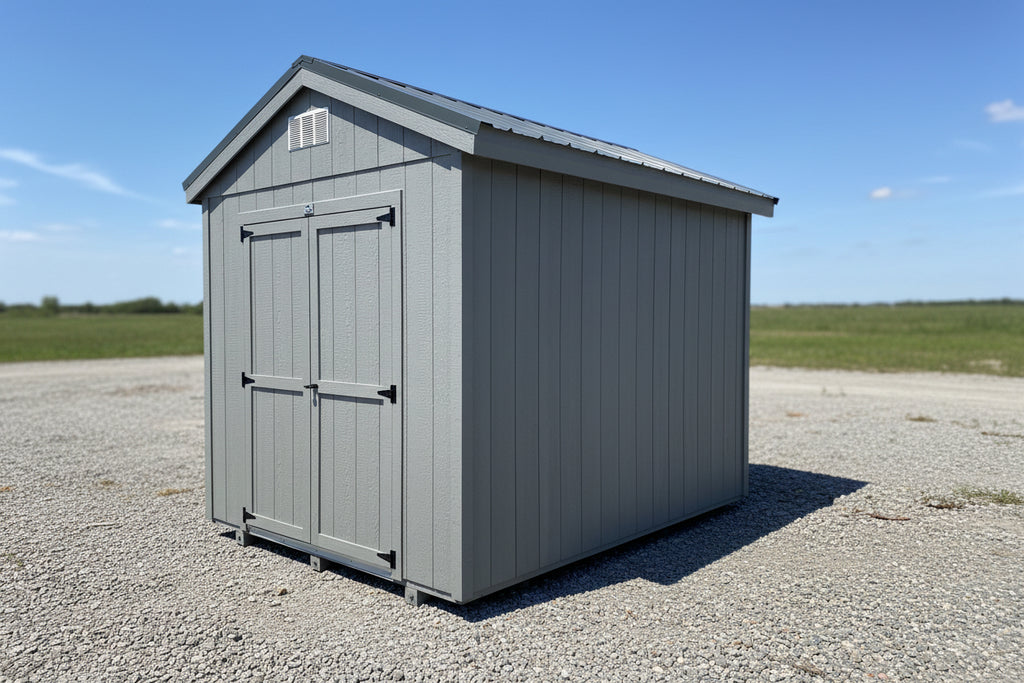 08X10 Basic Backyard Shed Located in Mora Minnesota – Dakota
